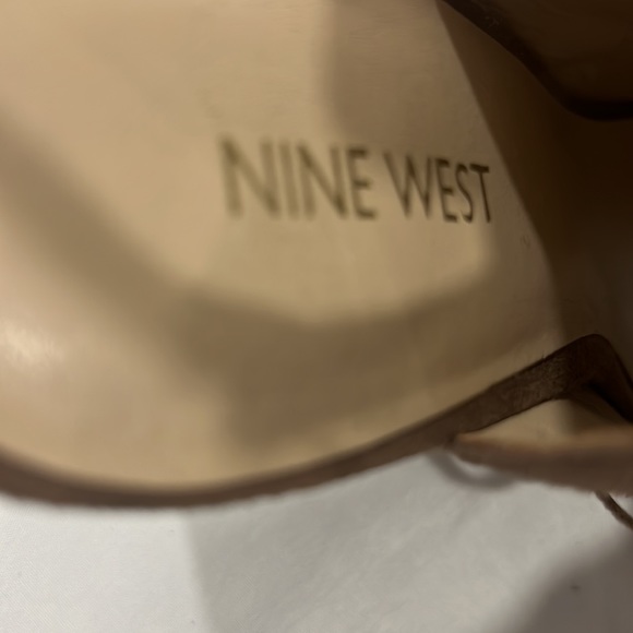 Nine West peep toe booties - Picture 4 of 8
